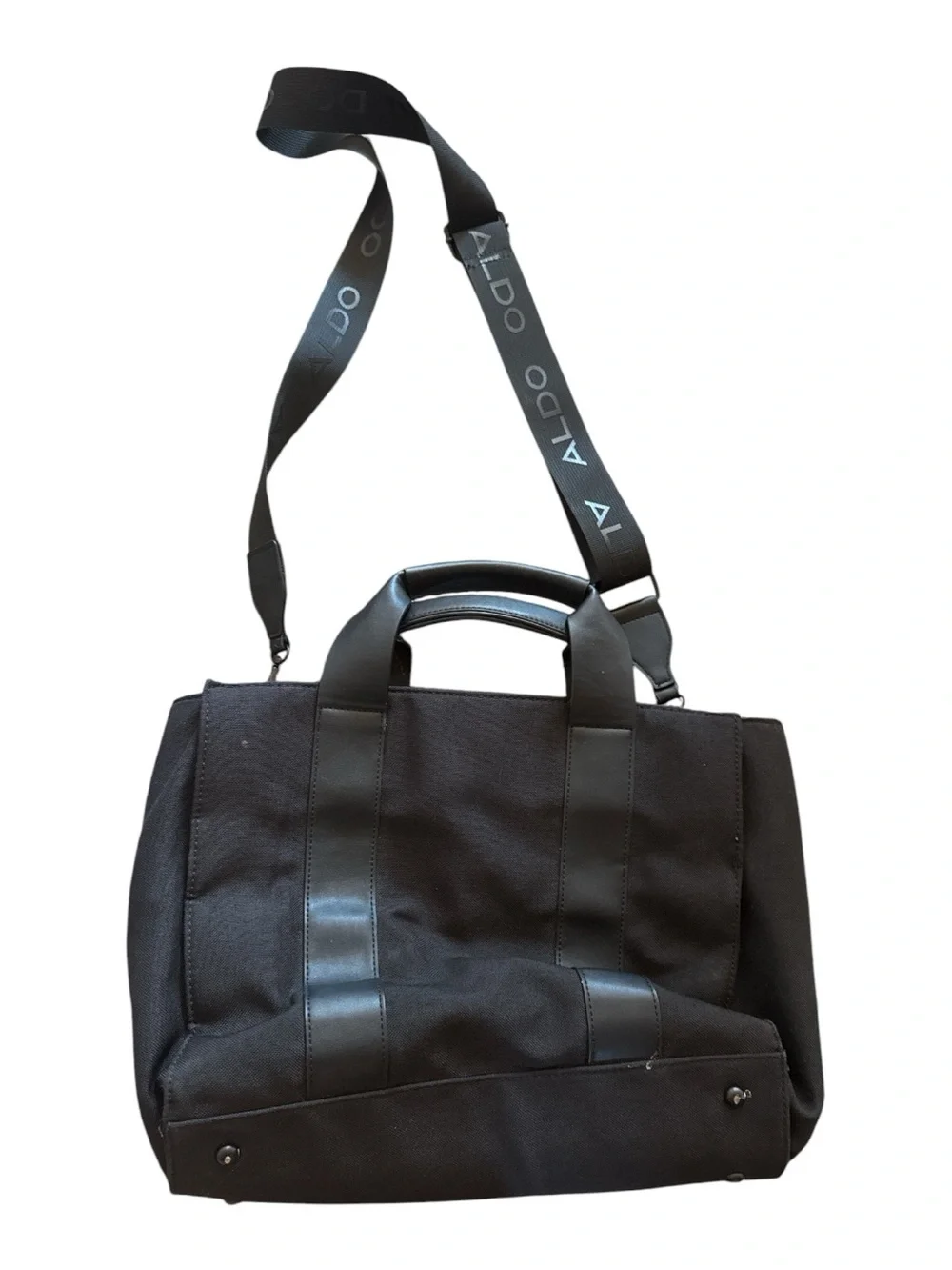 The Aldo Markiann Tote Black Business Casual Work Purse Streetwear Travel Bag
